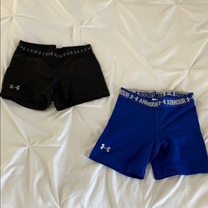 Bundle of 2 under armour shorts